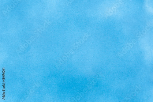Abstract spray paint blue color on paper texture background