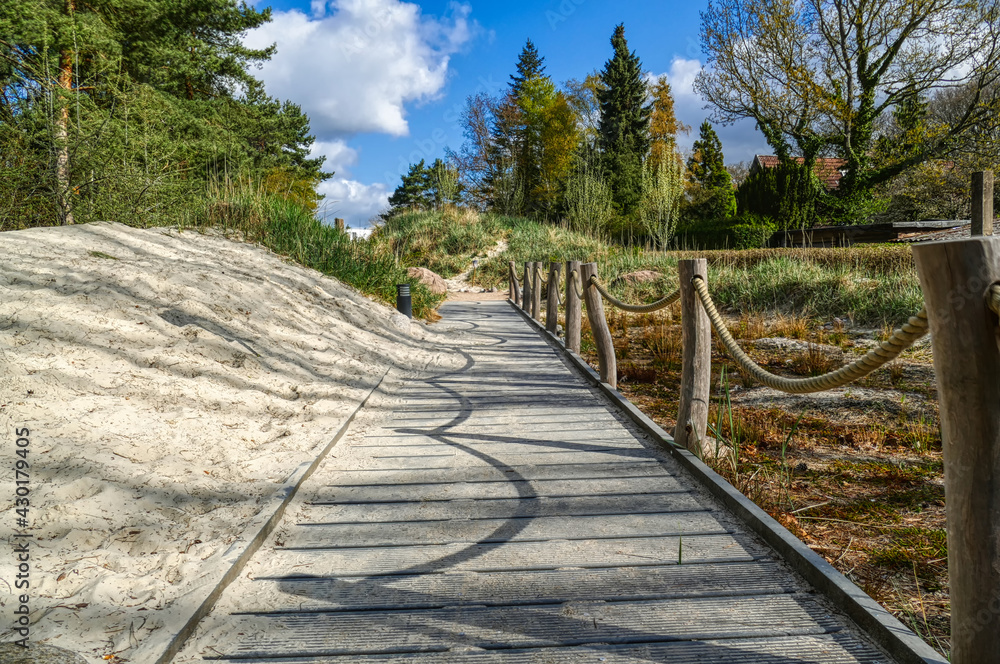 Dünenlandschaft in einem Park in Dortmund