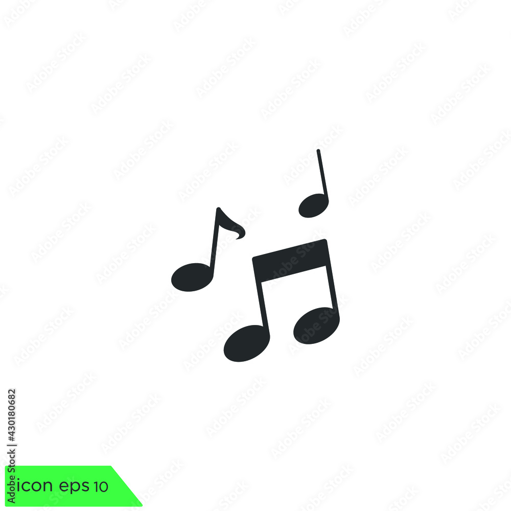 music note icon symbol music note icon symbol