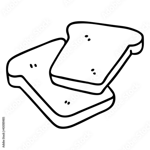 slices of wholemeal bread