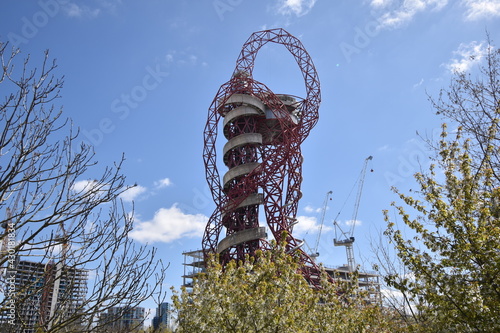 The London Orbit structure in Stratford, UK