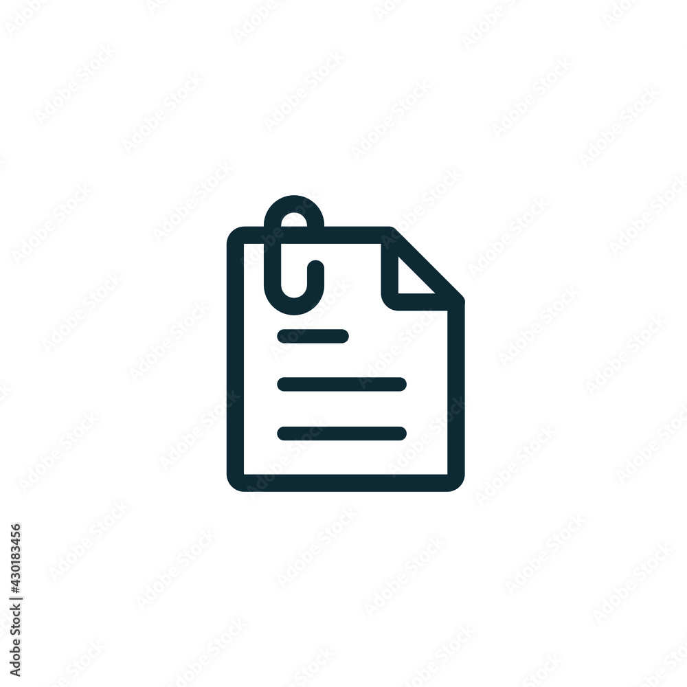 document icon vector logo template document icon vector logo template