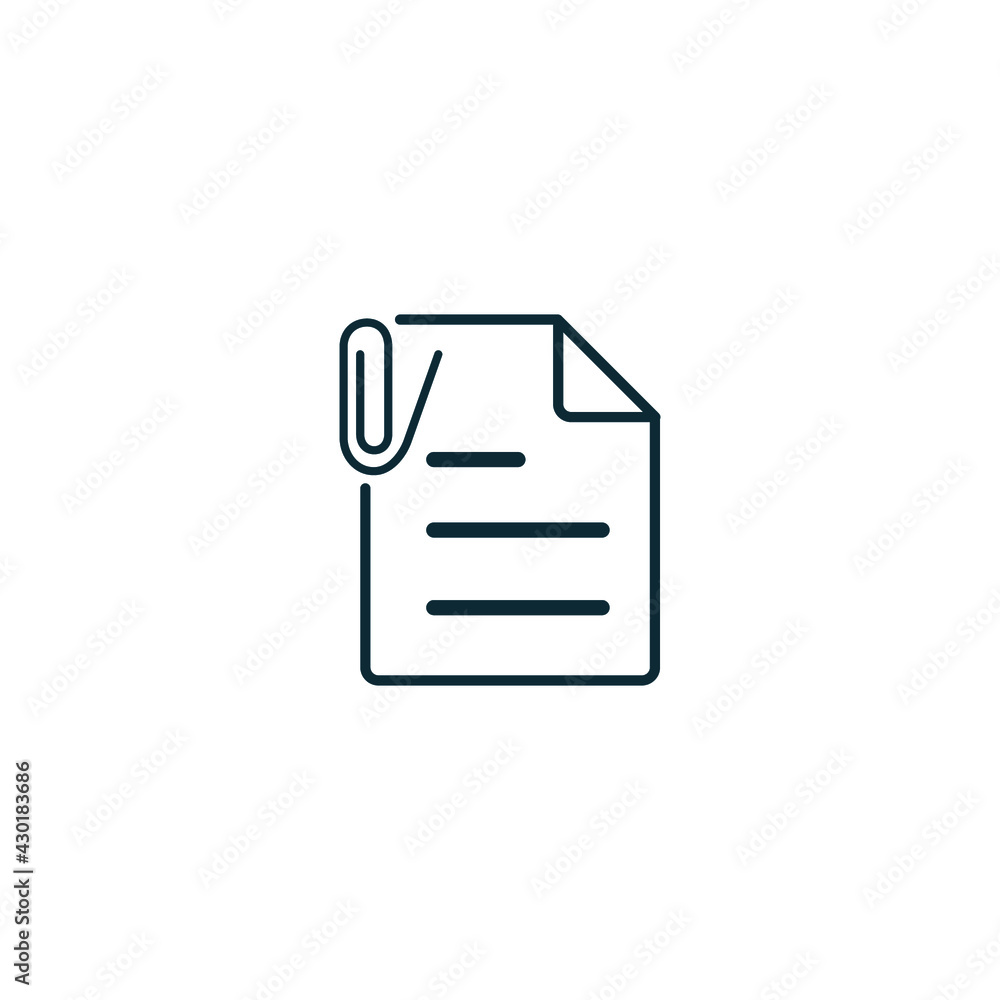 document icon vector logo template document icon vector logo template