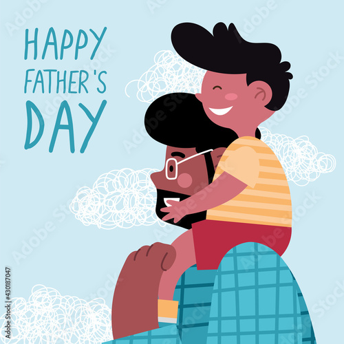 fathers day lettering