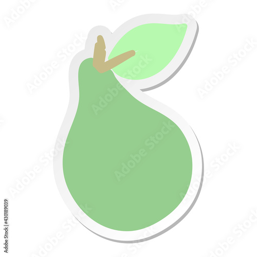good looking pear sticker