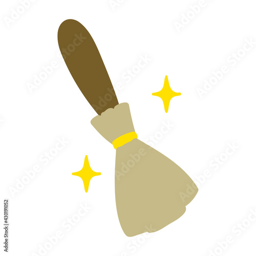 magic broomstick sweeping