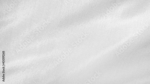 Wallpaper Mural white silk fabric texture background with soft crumpled. cloth with soft waves texture background. abstract smooth elegant white flowing satin cloth with waves. Torontodigital.ca