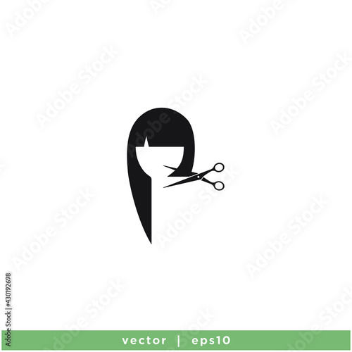 haircut icon salon symbol