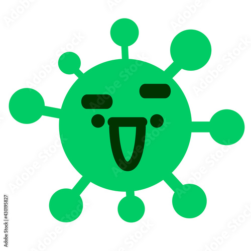 happy expression raising eyebrow virus