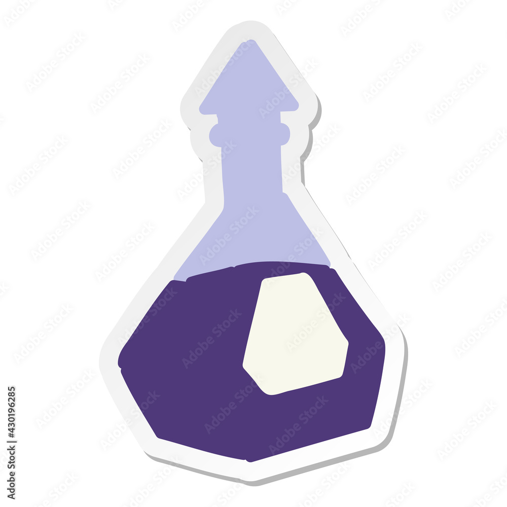 magic potion in fancy bottle sticker magic potion in fancy bottle sticker