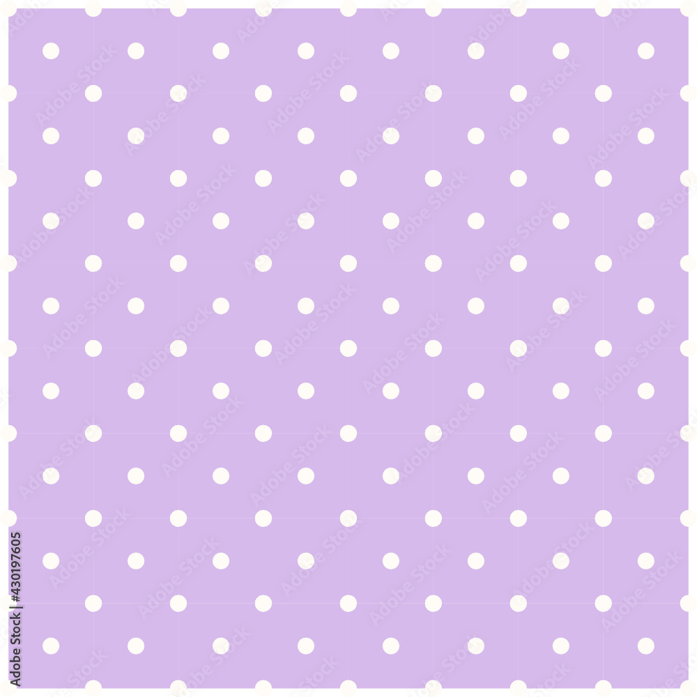 violet polka dots background