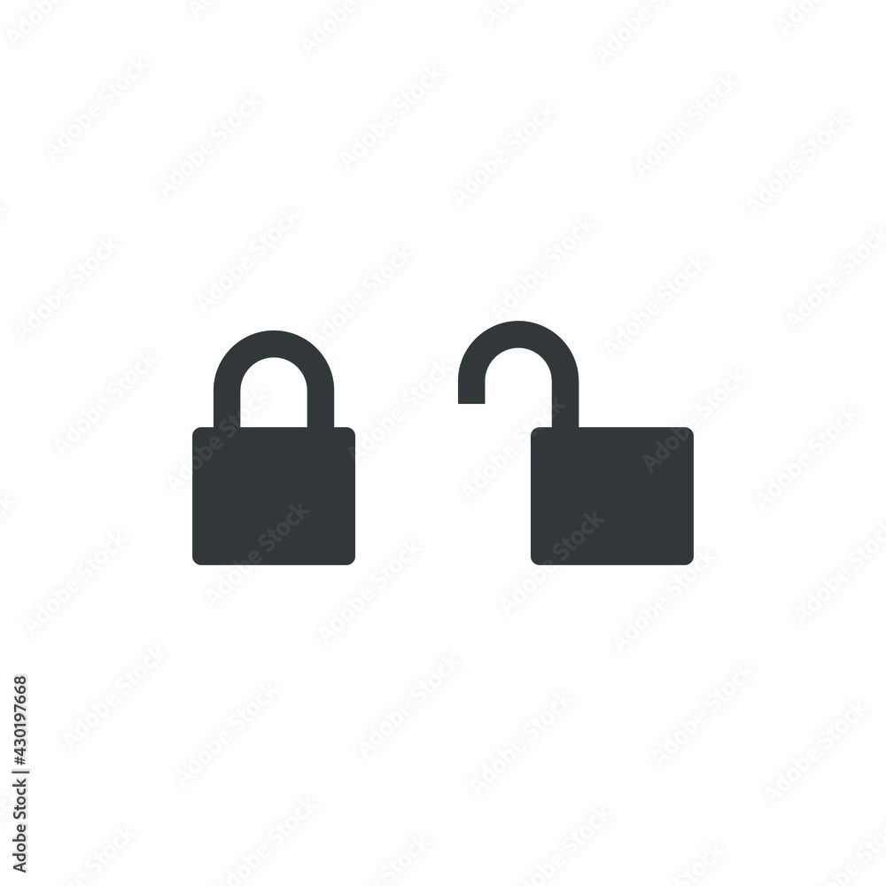 padlock icon security symbol padlock icon security symbol