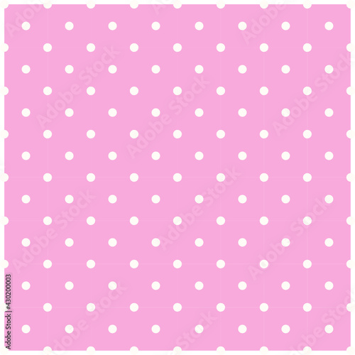 Magenta polka dot background