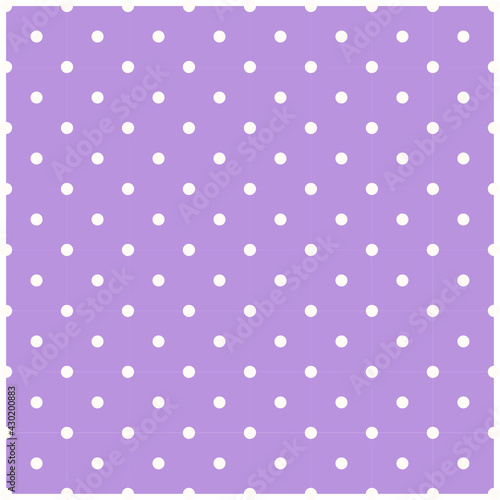Violet polka dots background