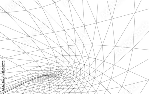 Fototapeta Naklejka Na Ścianę i Meble -  abstract geometric shape background vector illustration