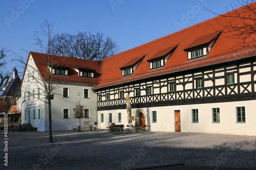Valokuvatapetti Historischer Gasthof Alma Caspar in Burkhardswalde bei Meißen