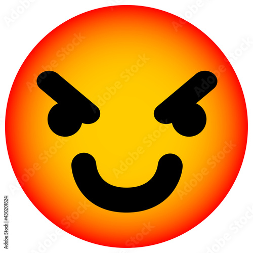 mean face circle