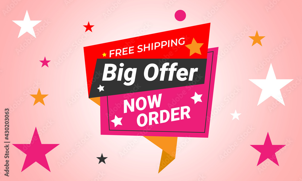 Big Offer Banner Design Now Order Big Offer Banner Design Now Order