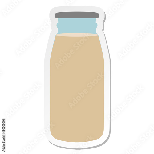 chocolate milk sticker
