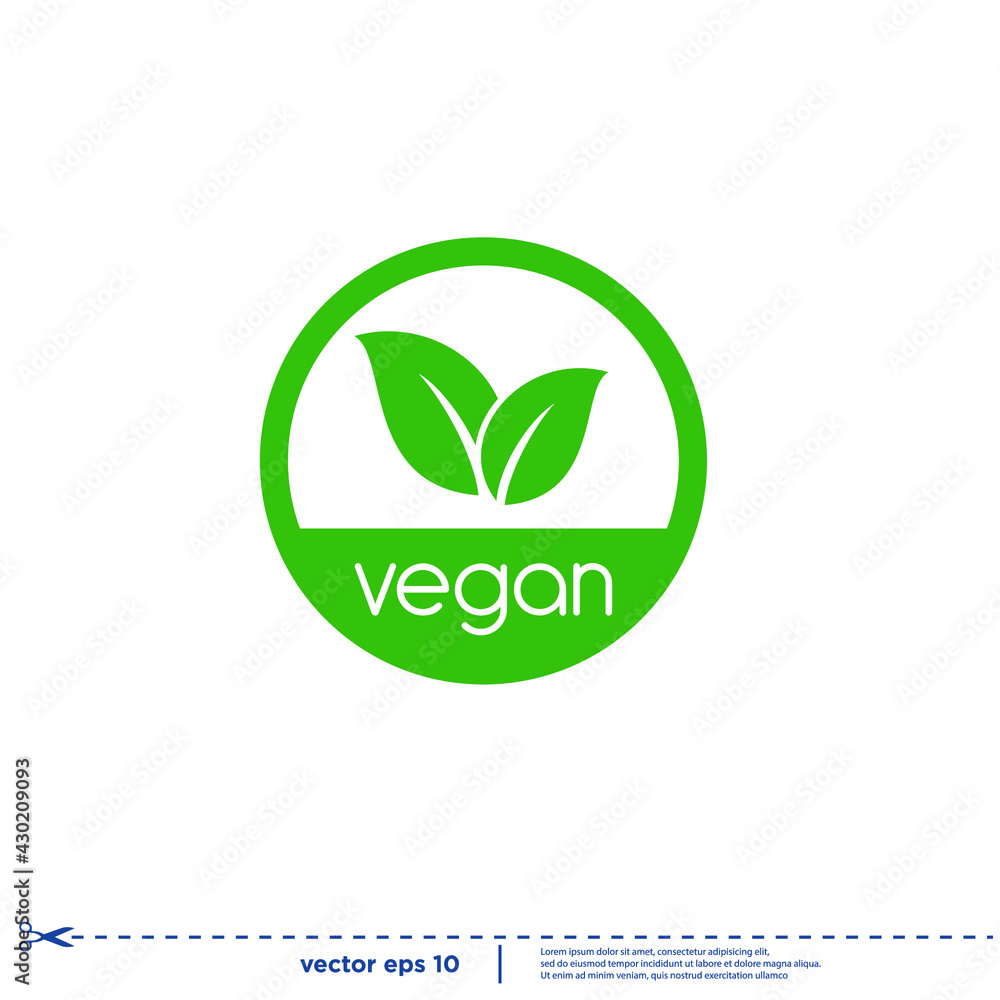 vegan stamp icon symbol vegan stamp icon symbol