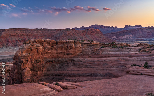 Many Layered Arches Dusk