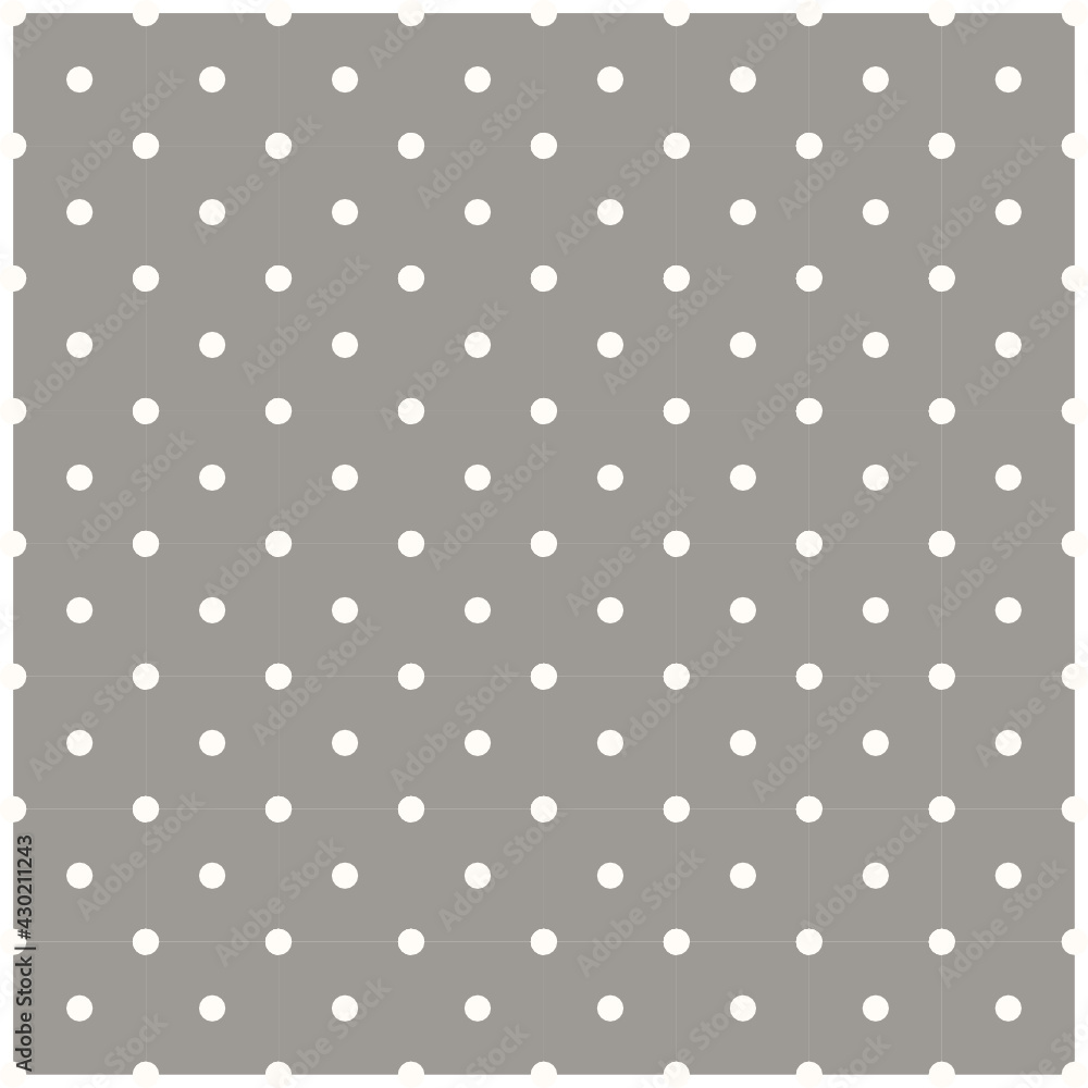 Seamless black pastel polka dot background