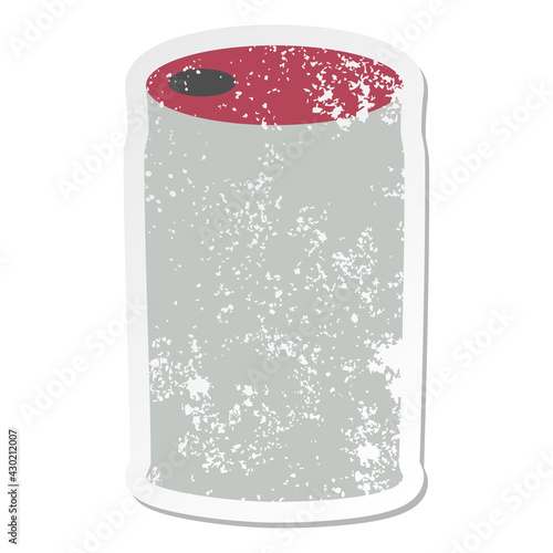 drinks can grunge sticker