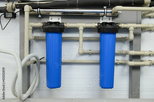 Water supply filter. Kitchen equipment.