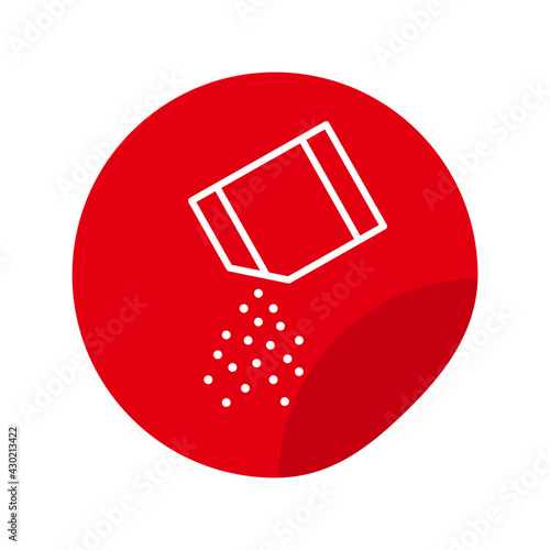 packet soluble powder icon