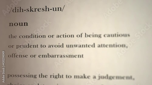 Discretion Definition