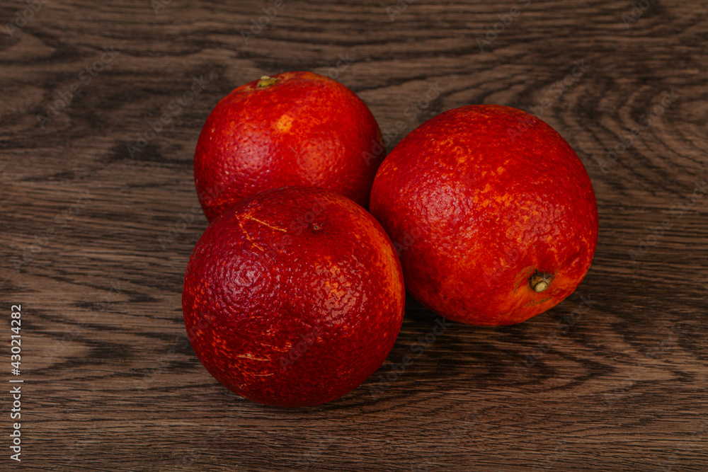 Red sweet orange over background Red sweet orange over background