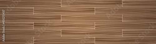 Horizontal wood ceramic tiles texture background. Vector illustration.