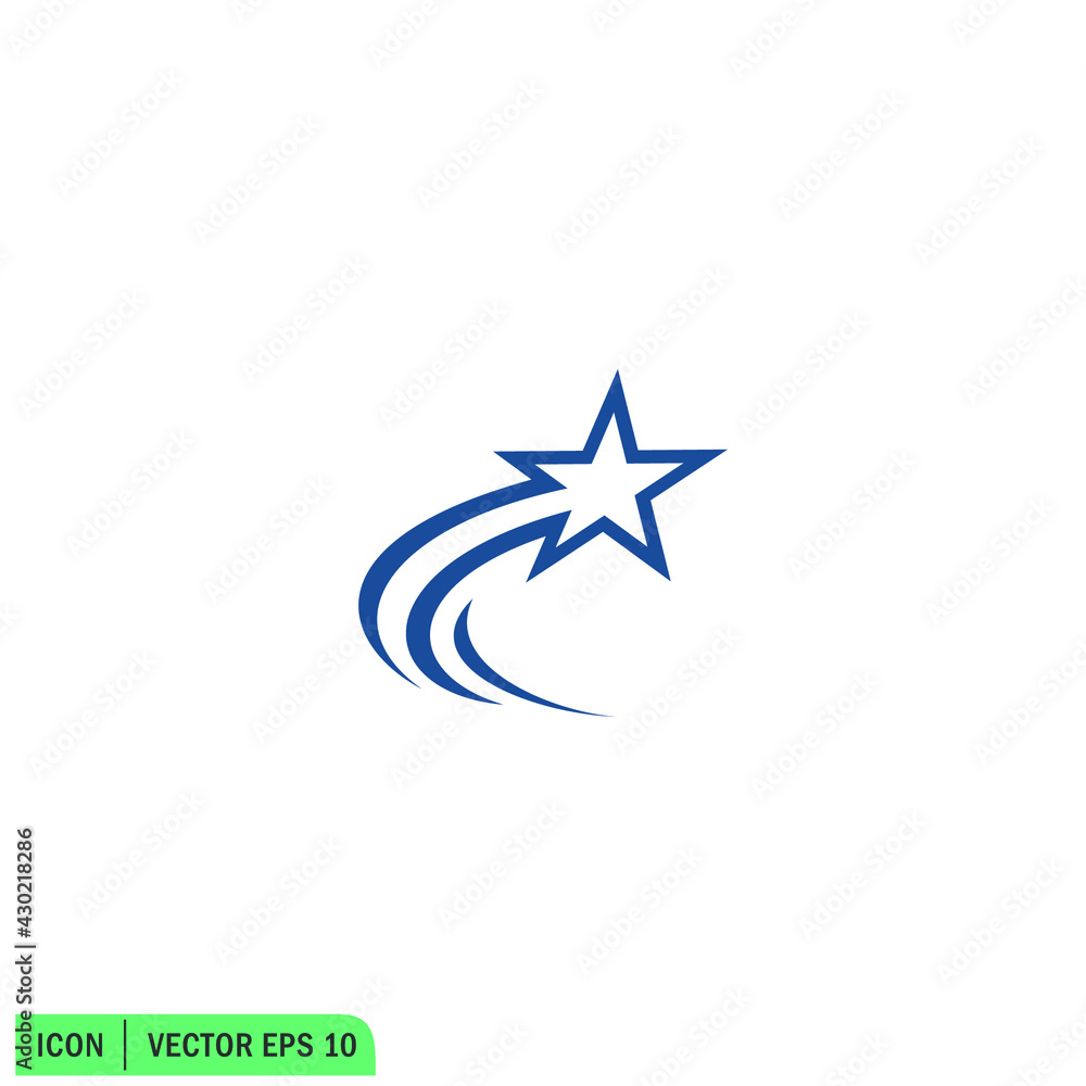 shooting star icon vector illustration simple design element shooting star icon vector illustration simple design element