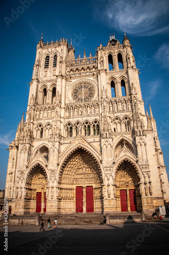 Façade de la cathédrale d'Amiens