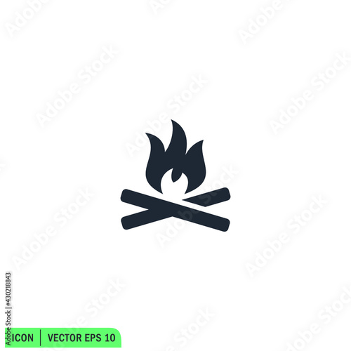 fire, bonfire icon symbol