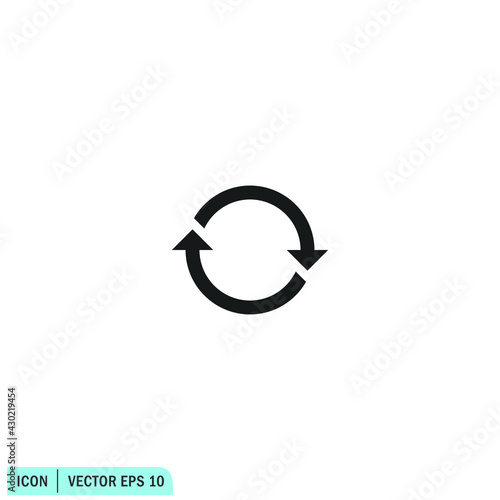 reload icon circle arrow symbol 