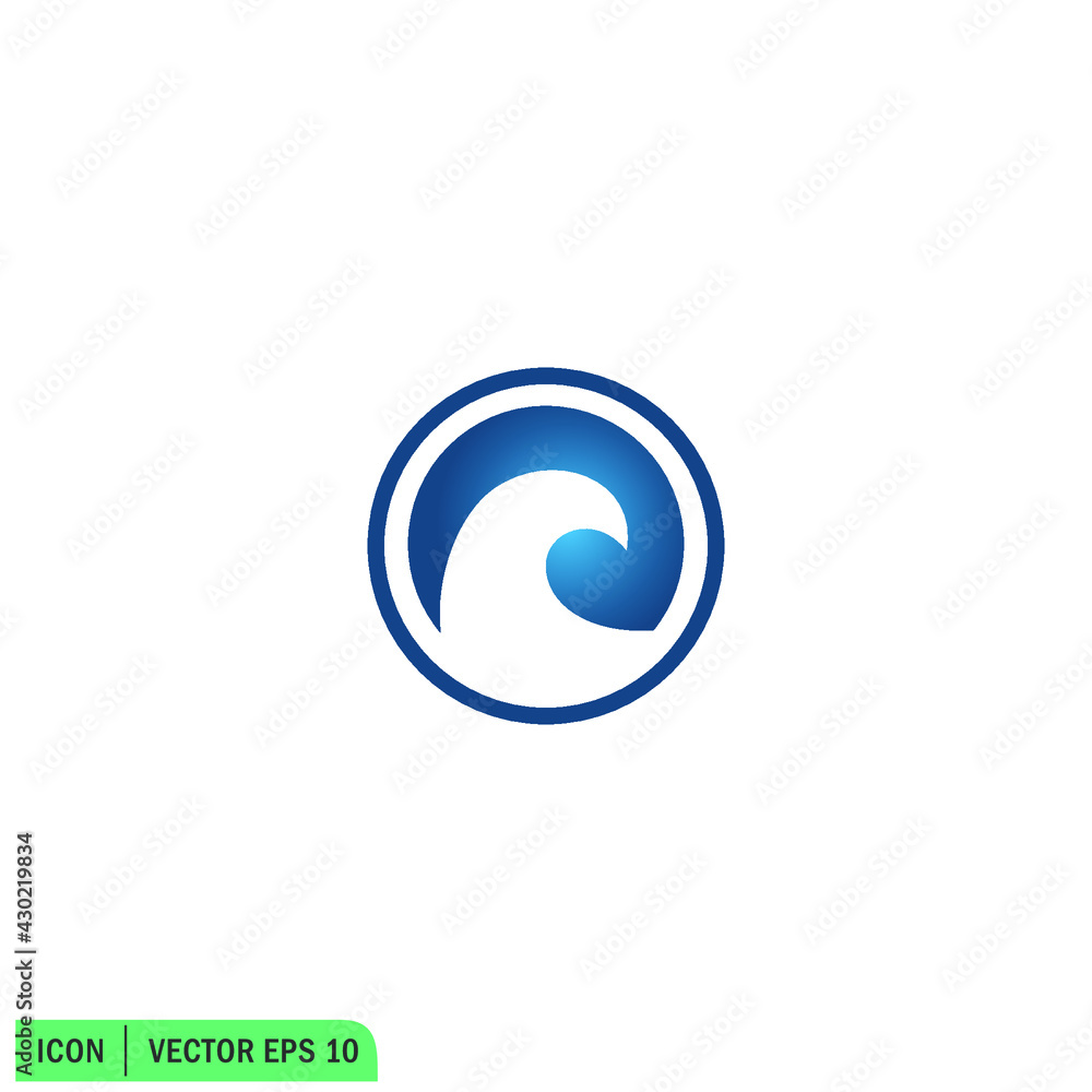 wave water and sea icon vector illustration logo template wave water and sea icon vector illustration logo template