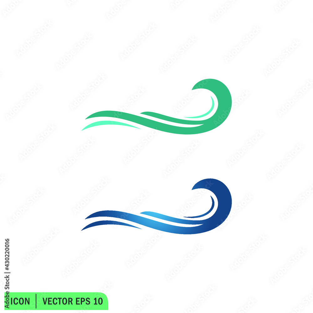 wave water and sea icon vector illustration logo template wave water and sea icon vector illustration logo template