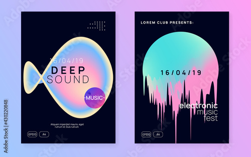 Summer poster and music fest flyer.