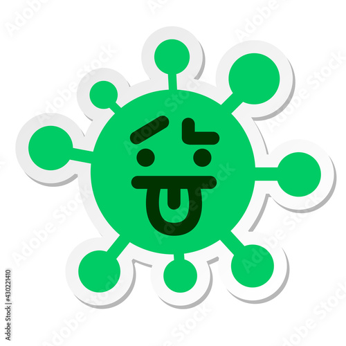 unsure sticking out tongue face