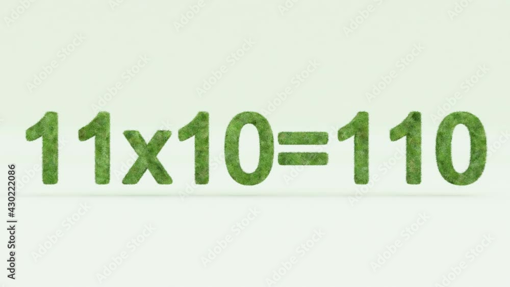 Learning for numerical multiplication of 11 for kids Learning for numerical multiplication of 11 for kids