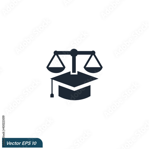 law school icon symbol