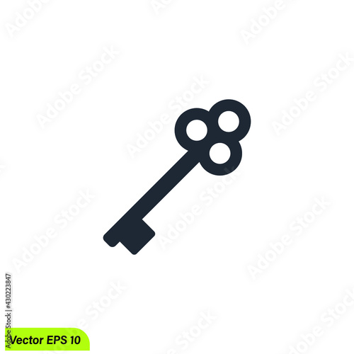 keys on a white