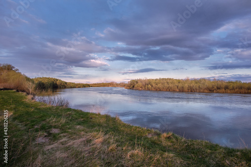 landscape with river © Николай Мороз