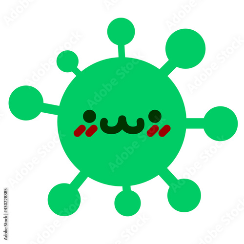happy blushing animal virus