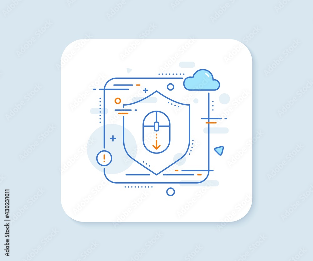 Scroll down mouse line icon. Abstract vector button. Scrolling screen sign. Swipe page. Scroll down line icon. Protect shield concept. Vector Scroll down mouse line icon. Abstract vector button. Scrolling screen sign. Swipe page. Scroll down line icon. Protect shield concept. Vector