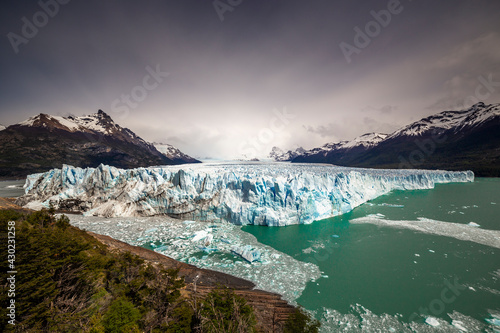 Perito Moreno glacier  southern Patagonia  Argentina  South America.