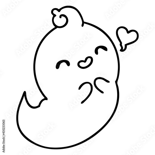 cute cartoon ghost