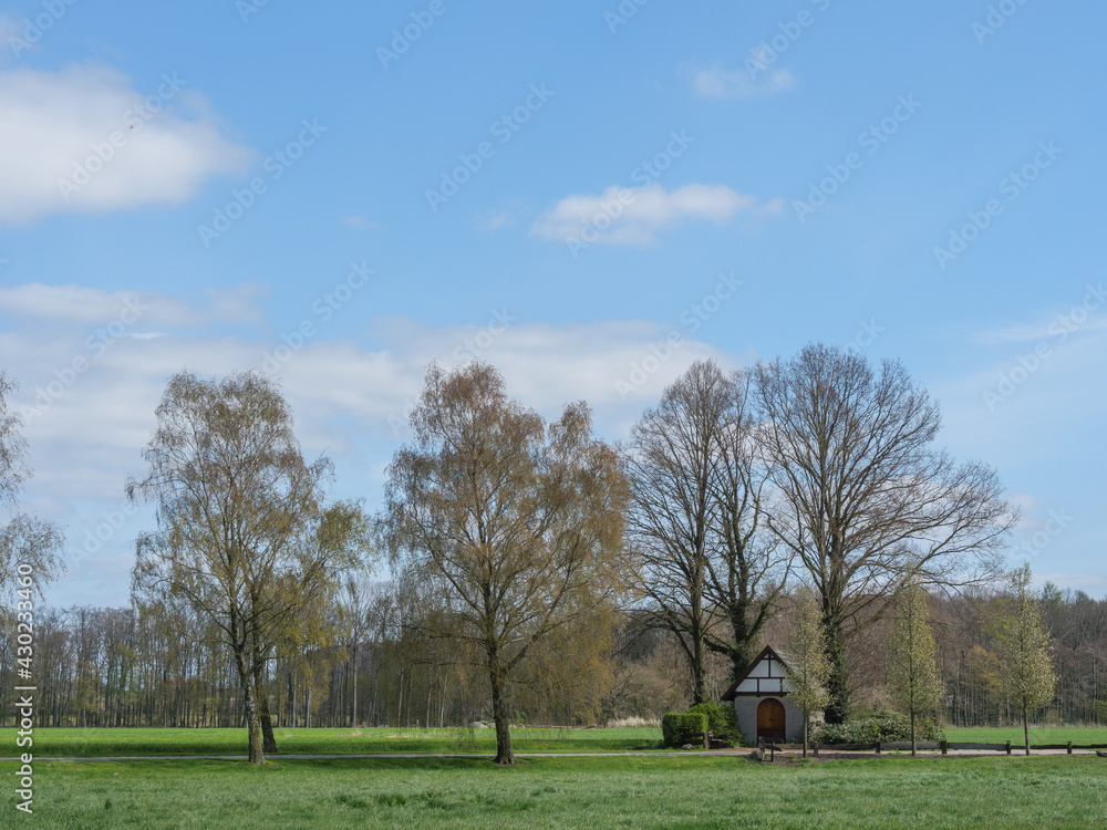 Das Dorf Darfeld in den Baumbergen