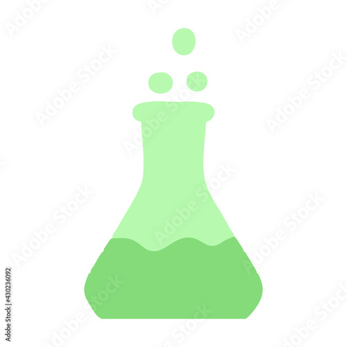bubbling chemical potion